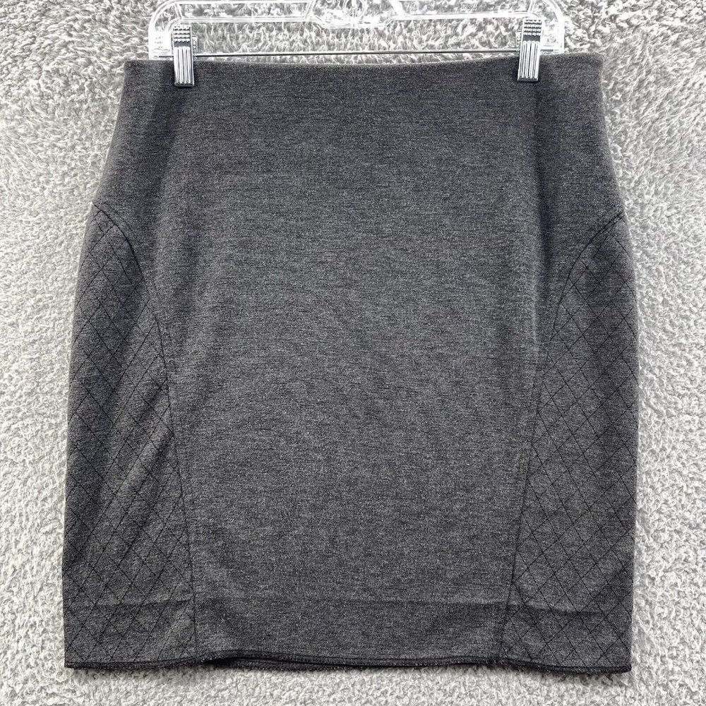 Simply Vera Vera Wang Tube Skirt Womens Medium Charcoal Grey Tube Skirt Ladies M